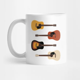 Dreadnought Style Acoustic Guitar Pack Mug